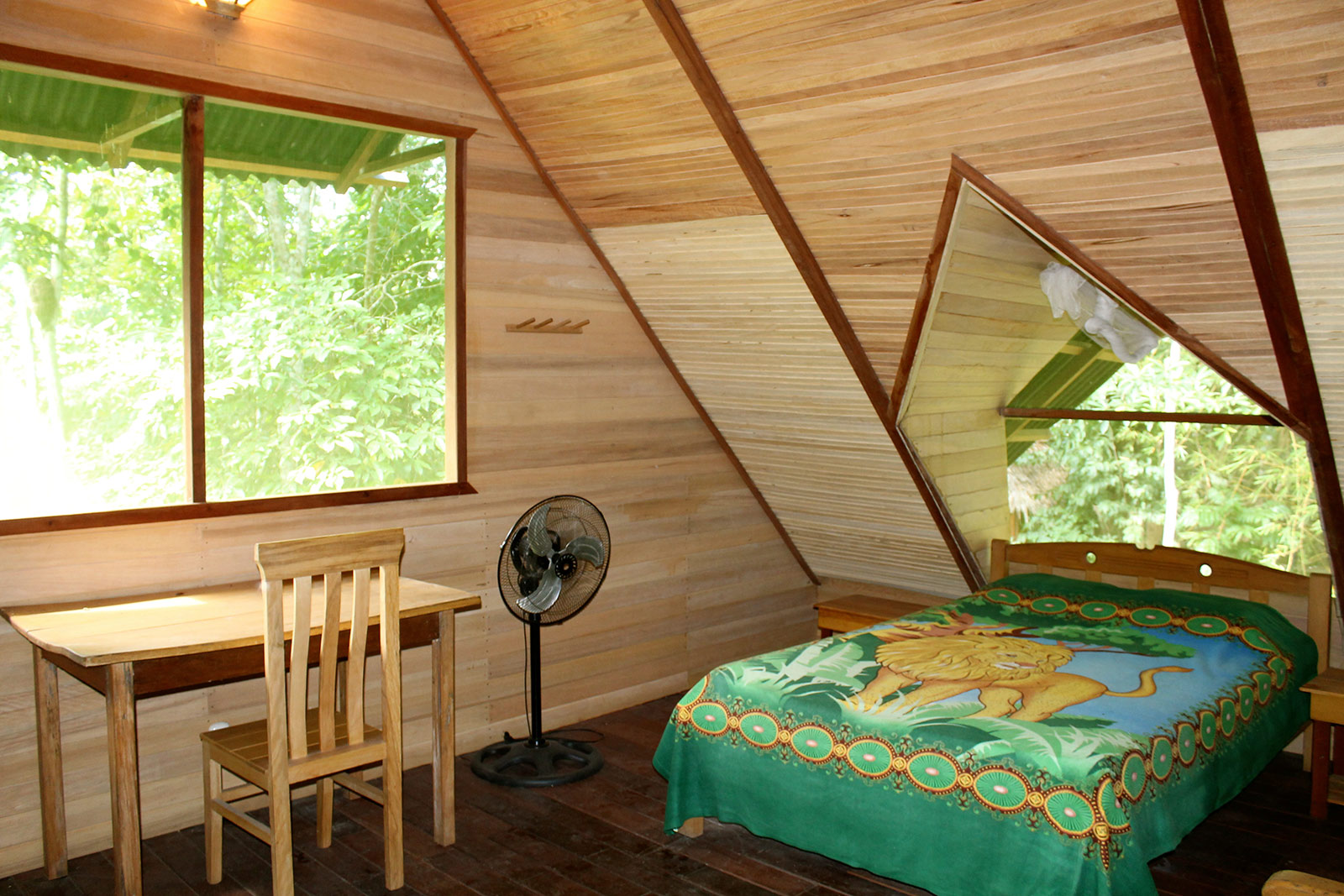 Guest room at Nimea Kaya Retreat Center