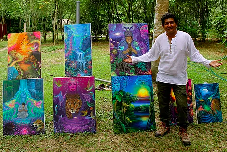 Ayahuasca Visionary Artist Nimea Kaya