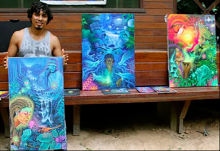 Ayahuasca Visionary Artist Nimea Kaya