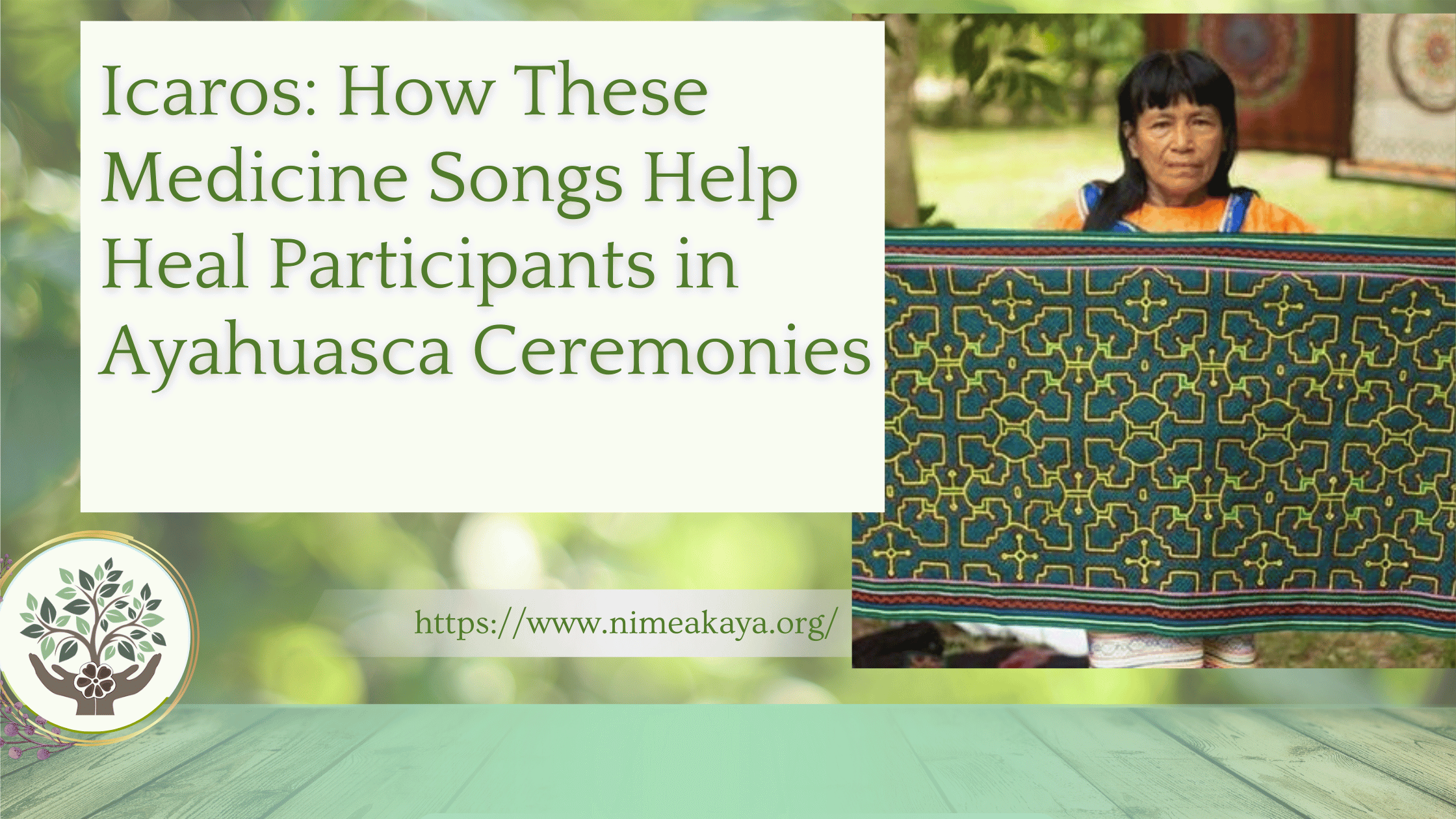 How Icaros Medicine Songs Help Heal in Ayahuasca Ceremonies