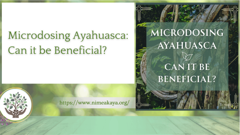 Microdosing Ayahuasca Can it be Beneficial